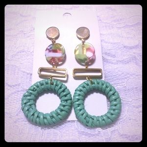 NW Colorful unique earrings